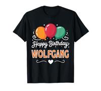 Joyeux Anniversaire en Disant Wolfgang T-Shirt