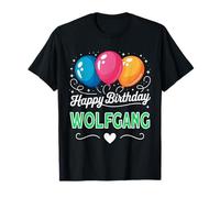 Joyeux Anniversaire en Disant Wolfgang T-Shirt