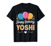 Joyeux Anniversaire en Disant Yoshi T-Shirt
