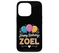 Joyeux Anniversaire en Disant Zoel Coque pour iPhone 13 Pro