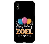 Joyeux Anniversaire en Disant Zoel Coque pour iPhone XS Max