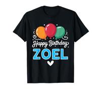 Joyeux Anniversaire en Disant Zoel T-Shirt