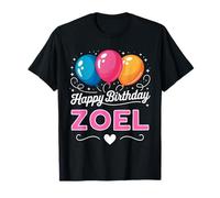 Joyeux Anniversaire en Disant Zoel T-Shirt