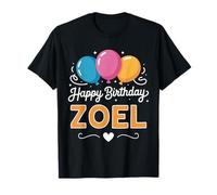 Joyeux Anniversaire en Disant Zoel T-Shirt