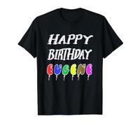 Joyeux Anniversaire Eugene T-Shirt Graphique avec Valeur