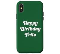 Joyeux Anniversaire Fritz Coque pour iPhone X/XS