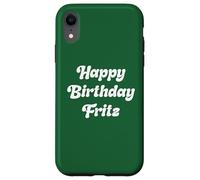 Joyeux Anniversaire Fritz Coque pour iPhone XR