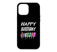 Joyeux Anniversaire Jackson Coque pour iPhone 12 Pro Max