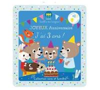 Joyeux anniversaire, j'ai 3 ans ! - Marie Deloste - Thomas Editions - cartonné - Album jeunesse