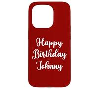 Joyeux Anniversaire Johnny Coque pour iPhone 15 Pro
