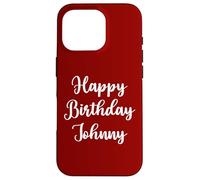 Joyeux Anniversaire Johnny Coque pour iPhone 16 Pro