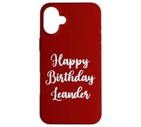 Joyeux Anniversaire Leander Coque pour iPhone 16 Plus