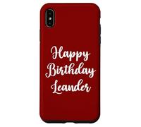 Joyeux Anniversaire Leander Coque pour iPhone XS Max