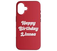 Joyeux anniversaire Linnea Coque pour iPhone 16