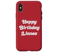 Joyeux anniversaire Linnea Coque pour iPhone X/XS
