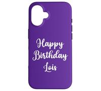 Joyeux Anniversaire Lois Coque pour iPhone 16