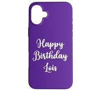 Joyeux Anniversaire Lois Coque pour iPhone 16 Plus