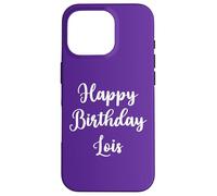 Joyeux Anniversaire Lois Coque pour iPhone 16 Pro