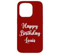 Joyeux Anniversaire Louis Coque pour iPhone 15 Pro