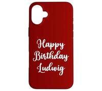 Joyeux Anniversaire Ludwig Coque pour iPhone 16 Plus