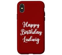 Joyeux Anniversaire Ludwig Coque pour iPhone X/XS