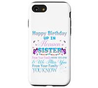 Joyeux Anniversaire, ma sœur, Mon Ange au Paradis, Memory Coque pour iPhone SE (2020) / 7/8