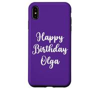 Joyeux Anniversaire Olga Coque pour iPhone XS Max