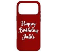 Joyeux Anniversaire Pablo Coque pour iPhone 17 Pro Max