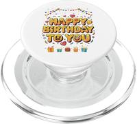 Joyeux Anniversaire pour Vous Tous Les Membres de la Famille PopSockets PopGrip pour MagSafe