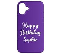 Joyeux Anniversaire Sophie Coque pour iPhone 16 Plus