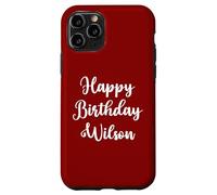 Joyeux Anniversaire Wilson Coque pour iPhone 11 Pro