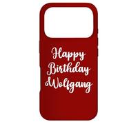 Joyeux Anniversaire Wolfgang Coque pour iPhone 17 Pro