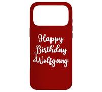 Joyeux Anniversaire Wolfgang Coque pour iPhone 17 Pro Max
