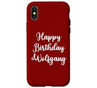 Joyeux Anniversaire Wolfgang Coque pour iPhone X/XS