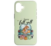 Joyeux Automne, Vous Dites camionnette aux citrouilles Coque pour iPhone 16 Plus