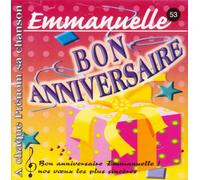 Joyeux Bon Anniversaire Emmanuelle