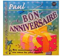 Joyeux Bon Anniversaire Paul 9 Versions