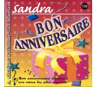 Joyeux Bon Anniversaire Sandra 9 Versions