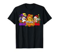 Joyeux Bonjour Thanksgiving Canards Halloween Thanksgiving Noël T-Shirt