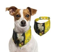Joyeux Bouvier Bernois,Bandanas pour Chien, écharpe en Coton, Bavoirs réglables pour Animaux de Compagnie,L