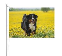 Joyeux bouvier bernois,Drapeau de jardin, bannière décorative, drapeau double face, 2 x 3 pieds, pour extérieur et intérieur
