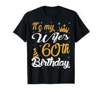 Joyeux, c'est le 60e anniversaire de ma femme 1965 60 ans T-Shirt