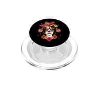 Joyeux Cinco De Mayo La Catrina Floral Dia De Los Muertos PopSockets PopGrip pour MagSafe