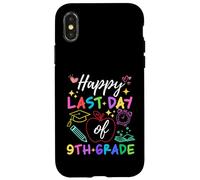 Joyeux dernier Jour de Remise des diplômes des Enseignants de 9e année Coque pour iPhone X/XS