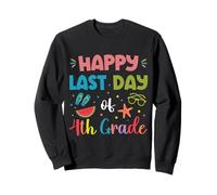 Joyeux dernier jour des vacances d'été de quatrième année pour enfants et garçons Sweatshirt