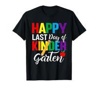Joyeux dernier Jour, Jolie fête Scolaire pour garçon de Maternelle T-Shirt