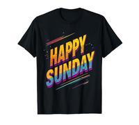 Joyeux Dimanche W nd Amusant T-Shirt Graphique avec Valeur
