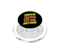 Joyeux Halloween et Oui, C'est Mon Article de fête de 100e Anniversaire PopSockets PopGrip pour MagSafe