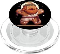 Joyeux Jésus-Christ en Pain d'épice pour Les Amoureux du Seigneur PopSockets PopGrip pour MagSafe