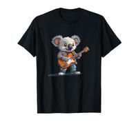 Joyeux koala musicien pour les amateurs de guitare électrique T-Shirt